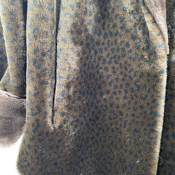 Style VI LTD Faux Fur Vintage Leopard Winter Coat - Picture 5 of 11
